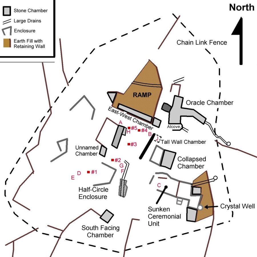 America's Stonehenge Map of Historic Quarrying