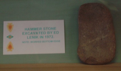 America's Stonehenge - Native American Hammer Stone